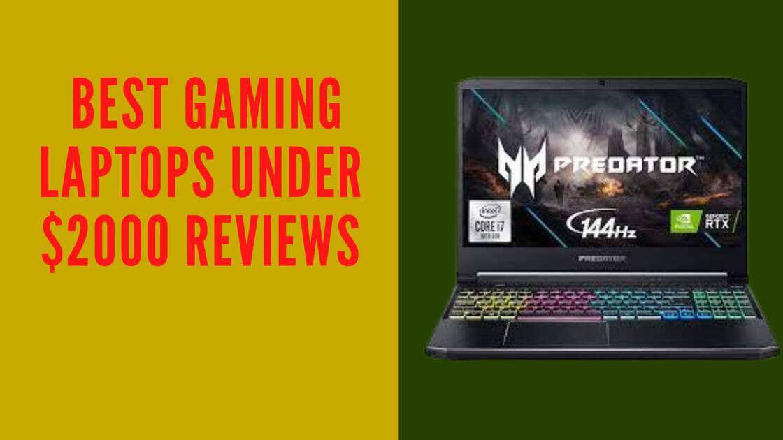 Gaming Laptop Under $2000